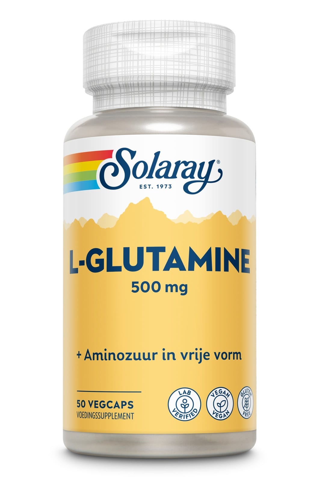 Solaray L-Glutamine Capsules - 50CP | Zensitivity Solaray L-Glutamine Capsules -  kopen-vitamine online - Aminozuren kopen - supplementen kopen-voedingssupplementen-beste voedingssupplementen-supplementen bestellen-zensitivity