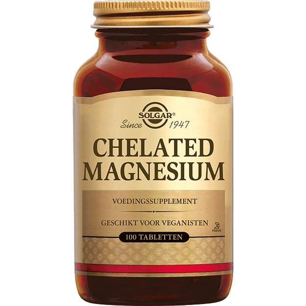 Solgar Chelated Magnesium bisglycinaat Tabletten - 100TB | Zensitivity Solgar Chelated Magnesium bisglycinaat Tabletten -  kopen-vitamine online -  kopen - supplementen kopen-voedingssupplementen-beste voedingssupplementen-supplementen bestellen-zensitivity