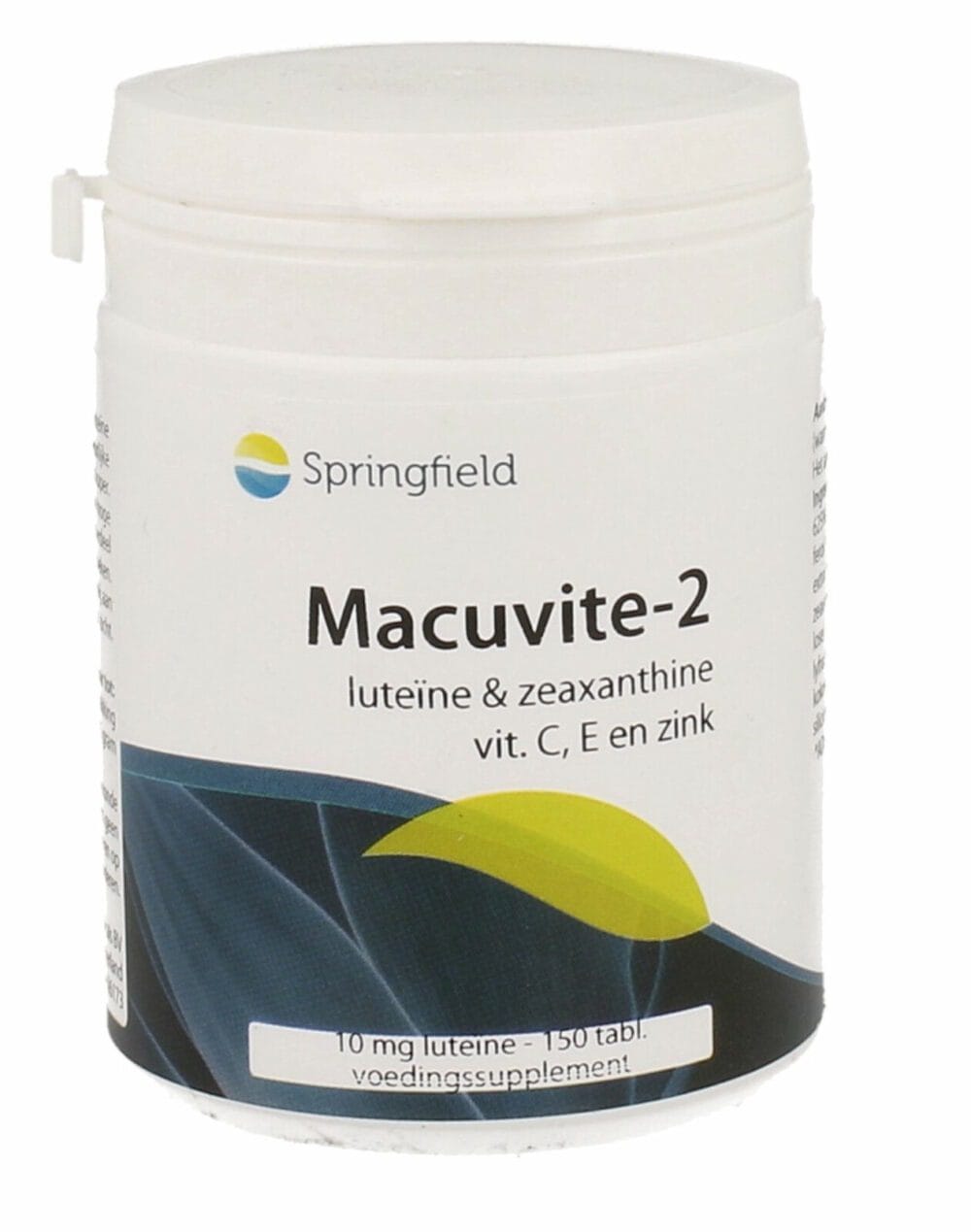 Springfield Macuvite-2 Tabletten 150st -  kopen-vitamine online - Oog supplementen kopen - supplementen kopen-voedingssupplementen-beste voedingssupplementen-supplementen bestellen-zensitivity