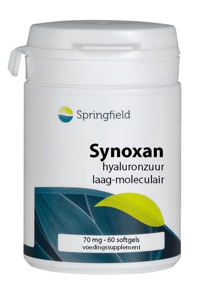 Springfield Synoxan 70mg Softgels - 60SG | Zensitivity Springfield Synoxan 70mg Softgels - Soepele gewrichten kopen-vitamine online - Gewrichten supplementen kopen - supplementen kopen-voedingssupplementen-beste voedingssupplementen-supplementen bestellen-zensitivity