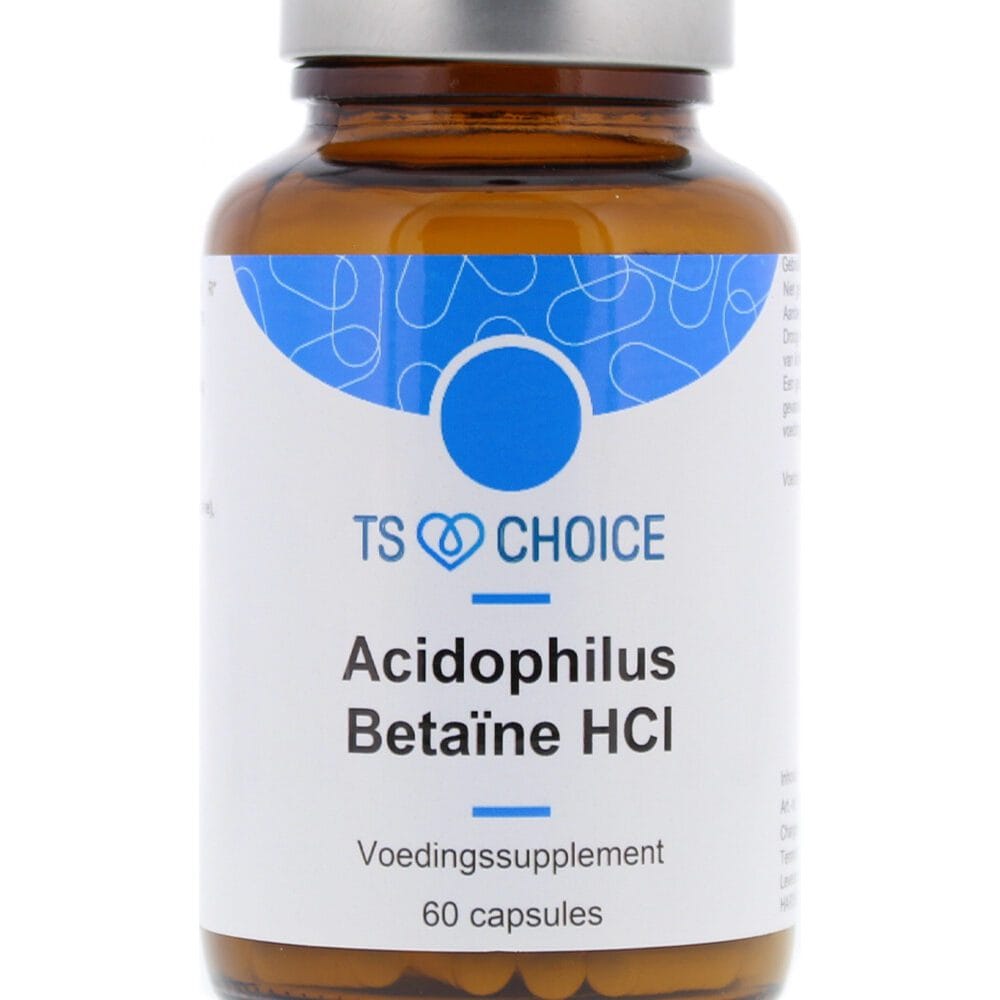 TS Choice Acidophilus Betaine HCL Capsules -  kopen-vitamine online - Probiotica kopen - supplementen kopen-voedingssupplementen-beste voedingssupplementen-supplementen bestellen-zensitivity
