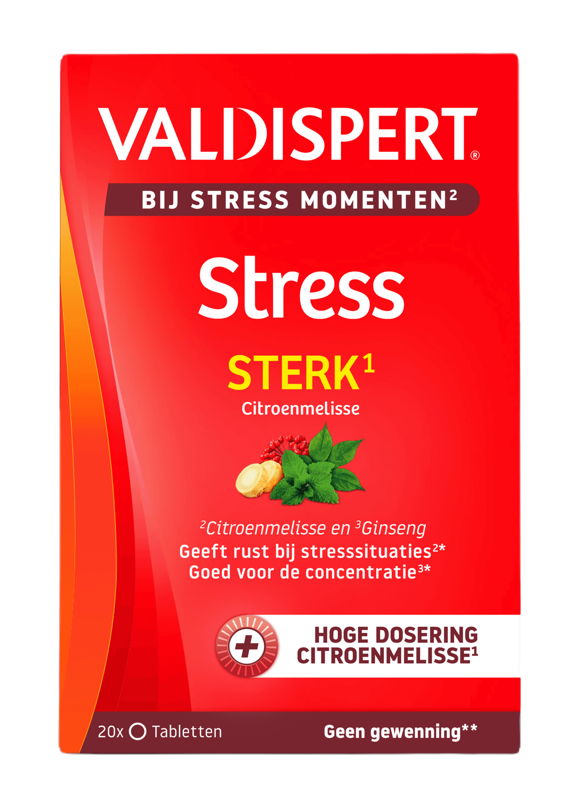 Valdispert Stress Sterk Tabletten - 20TB | Zensitivity Valdispert Stress Sterk Tabletten - Ginseng kopen-vitamine online - Energie (vermoeidheid) kopen - supplementen kopen-voedingssupplementen-beste voedingssupplementen-supplementen bestellen-zensitivity
