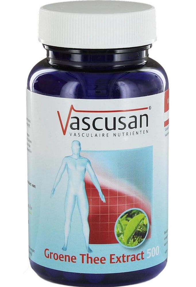 Vascusan Groene Thee Extract 500mg Capsules 60st - Groene thee extract kopen-vitamine online - Afslankpillen kopen - supplementen kopen-voedingssupplementen-beste voedingssupplementen-supplementen bestellen-zensitivity