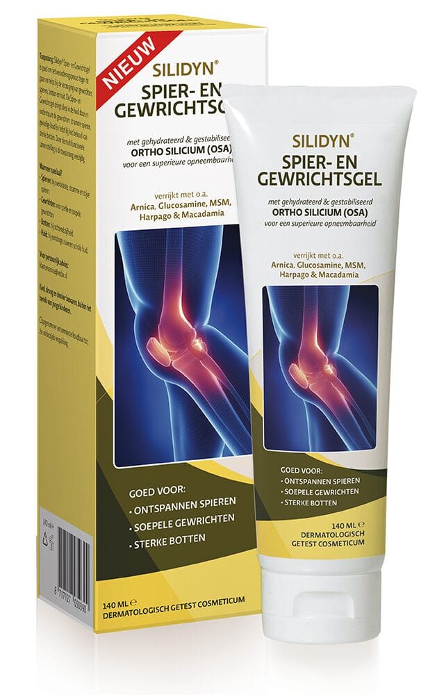 Vedax Silidyn Silicium Spier- en Gewrichtsgel - Soepele spieren kopen-vitamine online - Spier supplementen kopen - supplementen kopen-voedingssupplementen-beste voedingssupplementen-supplementen bestellen-zensitivity