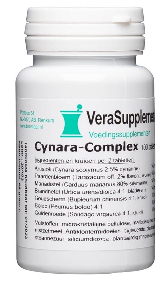 VeraSupplements Cynara-Complex Tabletten - Artisjok kopen-vitamine online - Populaire supplementen kopen - supplementen kopen-voedingssupplementen-beste voedingssupplementen-supplementen bestellen-zensitivity