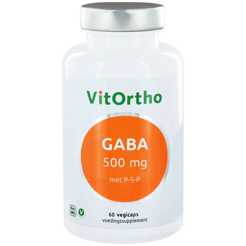 VitOrtho GABA 500mg Vegicaps - 60VCP | Zensitivity VitOrtho GABA 500mg Vegicaps -  kopen-vitamine online - Aminozuren kopen - supplementen kopen-voedingssupplementen-beste voedingssupplementen-supplementen bestellen-zensitivity