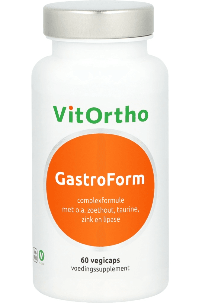VitOrtho GastroForm Vegicaps -  kopen-vitamine online - Zink kopen - supplementen kopen-voedingssupplementen-beste voedingssupplementen-supplementen bestellen-zensitivity