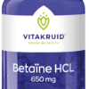Vitakruid Betaine HCL 650mg Tabletten - Spijsvertering supplementen kopen-vitamine online - Maag en darm kopen