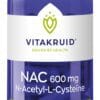 Vitakruid NAC 600mg N-Acetyl-L-Cysteïne Vega Capsules -  kopen-vitamine online - Aminozuren kopen - supplementen kopen-voedingssupplementen-beste voedingssupplementen-supplementen bestellen-zensitivity