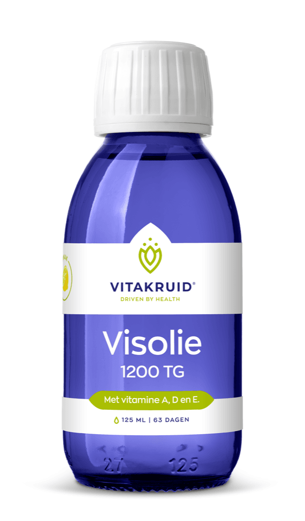 Vitakruid Omega-3 Visolie 1200 TG - 125ML | Zensitivity Vitakruid Omega-3 Visolie 1200 TG - kopen-vitamine online - kopen - supplementen kopen-voedingssupplementen-beste voedingssupplementen-supplementen bestellen-zensitivity