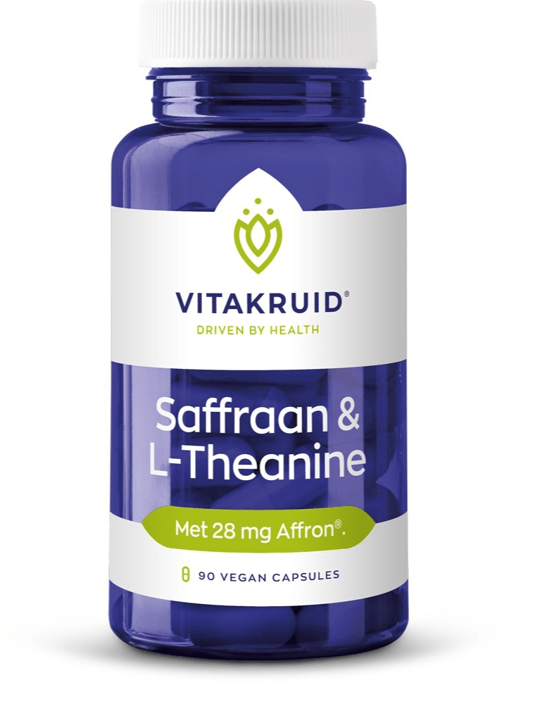 Vitakruid Saffraan & L-Theanine Capsules - 90VCP | Zensitivity Vitakruid Saffraan & L-Theanine Capsules -  kopen-vitamine online - Aminozuren kopen - supplementen kopen-voedingssupplementen-beste voedingssupplementen-supplementen bestellen-zensitivity