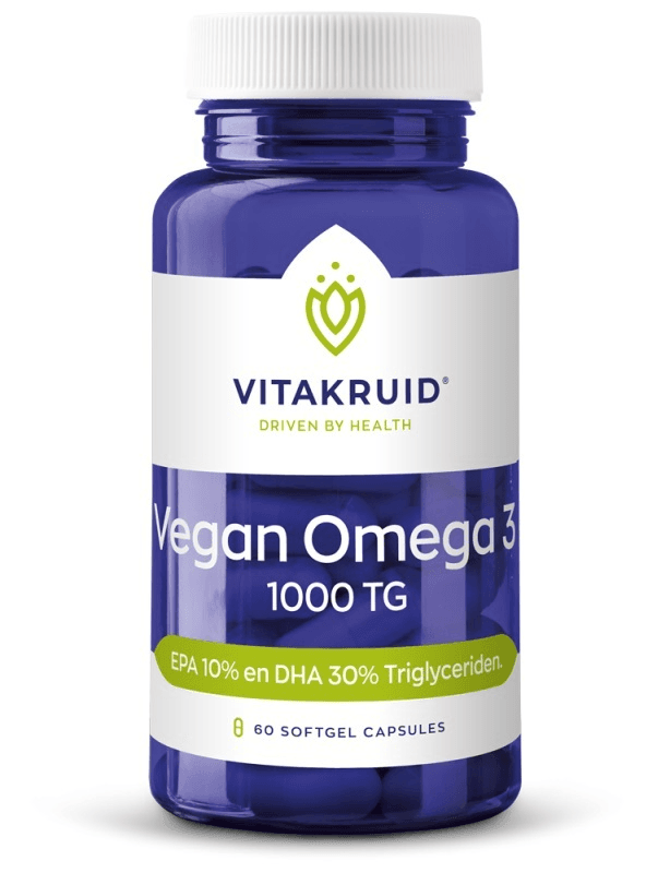 Vitakruid Vegan Omega 3 Triglyceride Capsules -  kopen-vitamine online -  kopen - supplementen kopen-voedingssupplementen-beste voedingssupplementen-supplementen bestellen-zensitivity