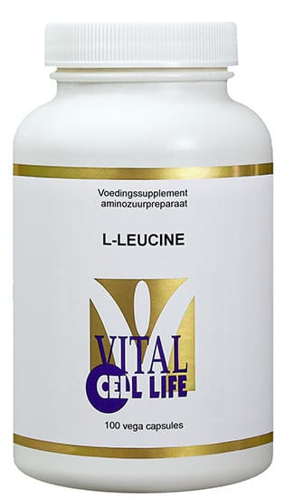 Vital Cell Life L-Leucine Capsules - 100CP | Zensitivity Vital Cell Life L-Leucine Capsules -  kopen-vitamine online - Aminozuren kopen - supplementen kopen-voedingssupplementen-beste voedingssupplementen-supplementen bestellen-zensitivity