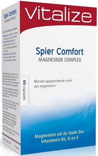 Vitalize Spier Comfort Magnesium Complex Capsules - 60CP | Zensitivity Vitalize Spier Comfort Magnesium Complex Capsules -  kopen-vitamine online - Spier supplementen kopen - supplementen kopen-voedingssupplementen-beste voedingssupplementen-supplementen bestellen-zensitivity