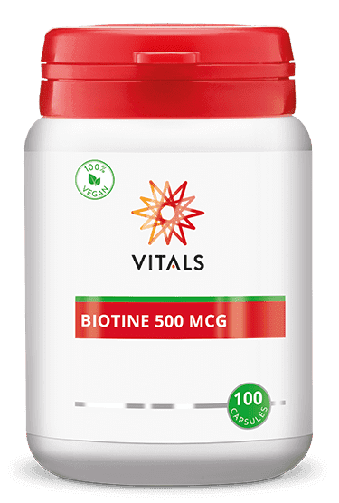 Vitals Biotine 500mcg Capsules - 100CP | Zensitivity Vitals Biotine 500mcg Capsules - Vitamine B8 (Biotine) kopen-vitamine online - Vitamine B kopen - supplementen kopen-voedingssupplementen-beste voedingssupplementen-supplementen bestellen-zensitivity