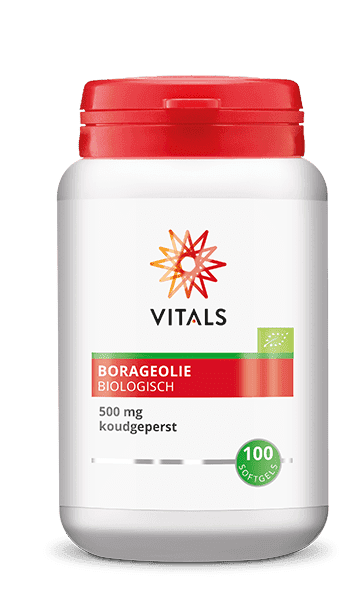 Vitals Borageolie Biologisch Capsules - 100ST | Zensitivity Vitals Borageolie Biologisch Capsules -  kopen-vitamine online - Omega vetzuren kopen - supplementen kopen-voedingssupplementen-beste voedingssupplementen-supplementen bestellen-zensitivity