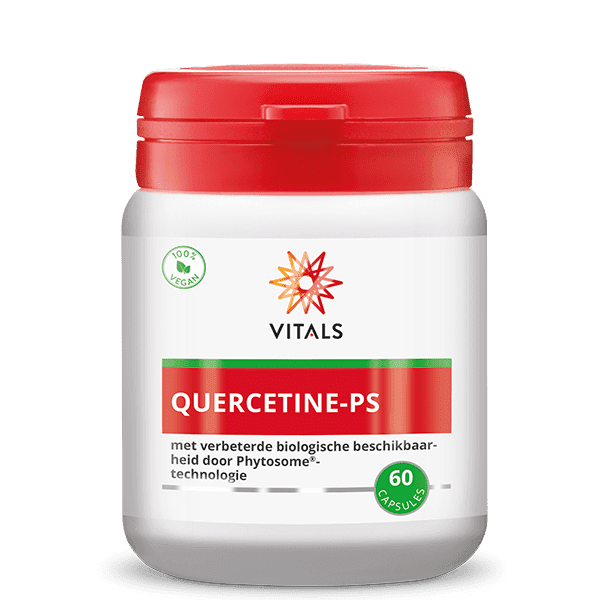Vitals Quercetine-PS Capsules - 60CP | Zensitivity Vitals Quercetine-PS Capsules - Antioxidanten kopen-vitamine online - Populaire supplementen kopen - supplementen kopen-voedingssupplementen-beste voedingssupplementen-supplementen bestellen-zensitivity