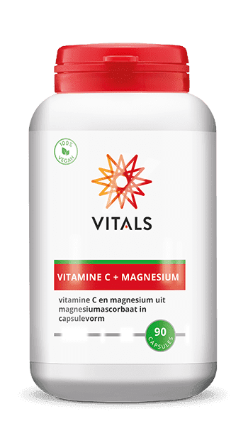 Vitals Vitamine C + Magnesium Capsules - 90CP | Zensitivity Vitals Vitamine C + Magnesium Capsules - Vitamine C capsules kopen-vitamine online - Vitamine C kopen - supplementen kopen-voedingssupplementen-beste voedingssupplementen-supplementen bestellen-zensitivity