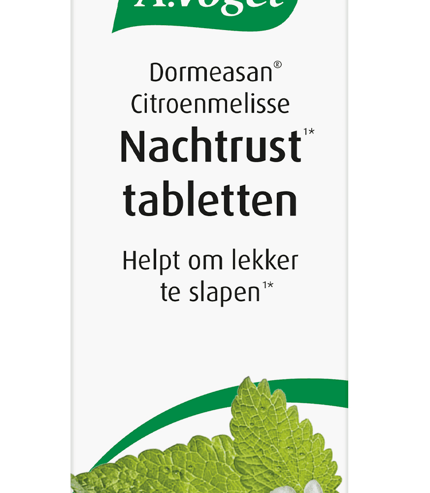 A.Vogel Dormeasan Citroenmelisse Nachtrust Tabletten - Goede nachtrust complex kopen-vitamine online - Goede nachtrust kopen - supplementen kopen-voedingssupplementen-beste voedingssupplementen-supplementen bestellen-zensitivity
