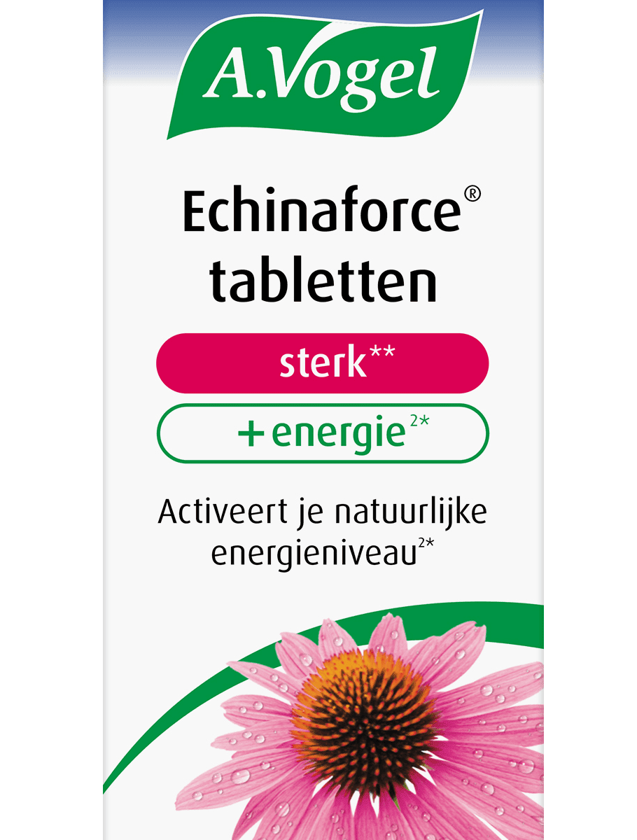 A.Vogel Echinaforce Sterk** + Energie* Tabletten - Echinacea kopen-vitamine online - Weerstand kopen - supplementen kopen-voedingssupplementen-beste voedingssupplementen-supplementen bestellen-zensitivity