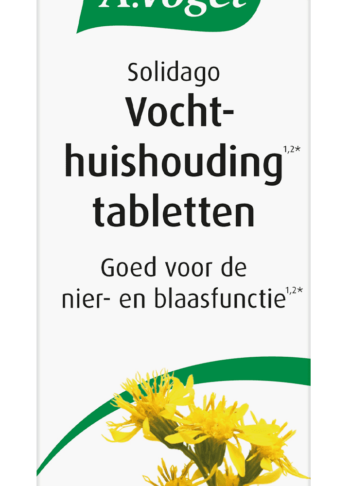 A.Vogel Solidago Vochthuishouding Tabletten -  kopen-vitamine online - Vochtbalans en nieren kopen - supplementen kopen-voedingssupplementen-beste voedingssupplementen-supplementen bestellen-zensitivity