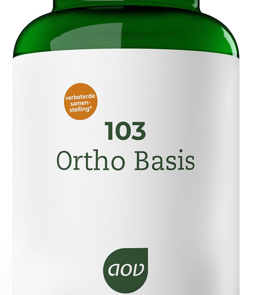 AOV 103 Ortho Basis Tabletten -  kopen-vitamine online - Algemene multivitaminen kopen - supplementen kopen-voedingssupplementen-beste voedingssupplementen-supplementen bestellen-zensitivity