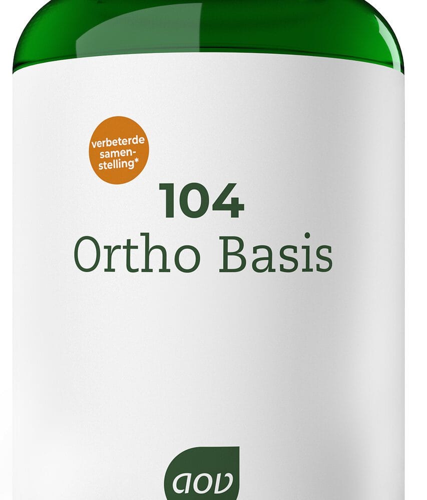 AOV 104 Ortho Basis Tabletten -  kopen-vitamine online - Algemene multivitaminen kopen - supplementen kopen-voedingssupplementen-beste voedingssupplementen-supplementen bestellen-zensitivity