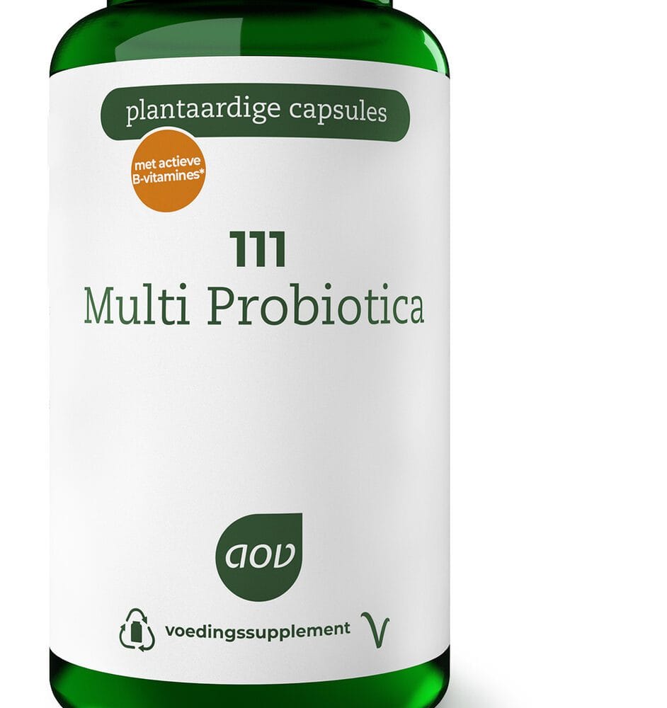 AOV 111 Multi Probiotica Capsules -  kopen-vitamine online - Multi mineralen kopen - supplementen kopen-voedingssupplementen-beste voedingssupplementen-supplementen bestellen-zensitivity