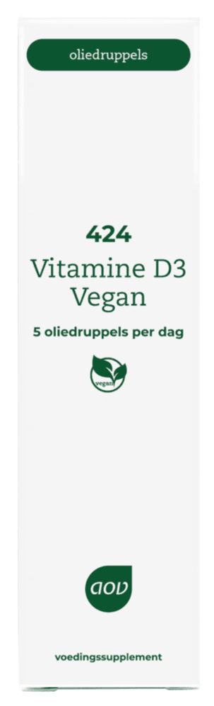 AOV 424 Vitamine D3 Vegan Druppels -  kopen-vitamine online - Vitamine D kopen - supplementen kopen-voedingssupplementen-beste voedingssupplementen-supplementen bestellen-zensitivity