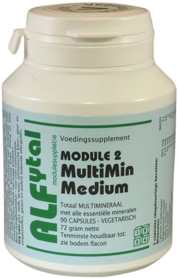Alfytal Multimin Medium Vegetarische Capsules -  kopen-vitamine online - Multi mineralen kopen - supplementen kopen-voedingssupplementen-beste voedingssupplementen-supplementen bestellen-zensitivity