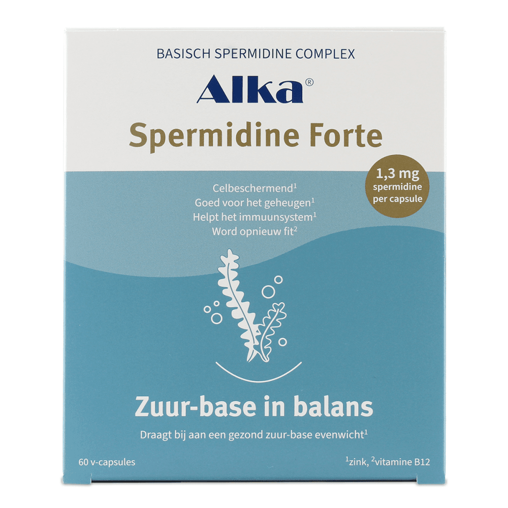 Alka Spermidine Forte Capsules - Superfood complex kopen-vitamine online - Superfood kopen - supplementen kopen-voedingssupplementen-beste voedingssupplementen-supplementen bestellen-zensitivity
