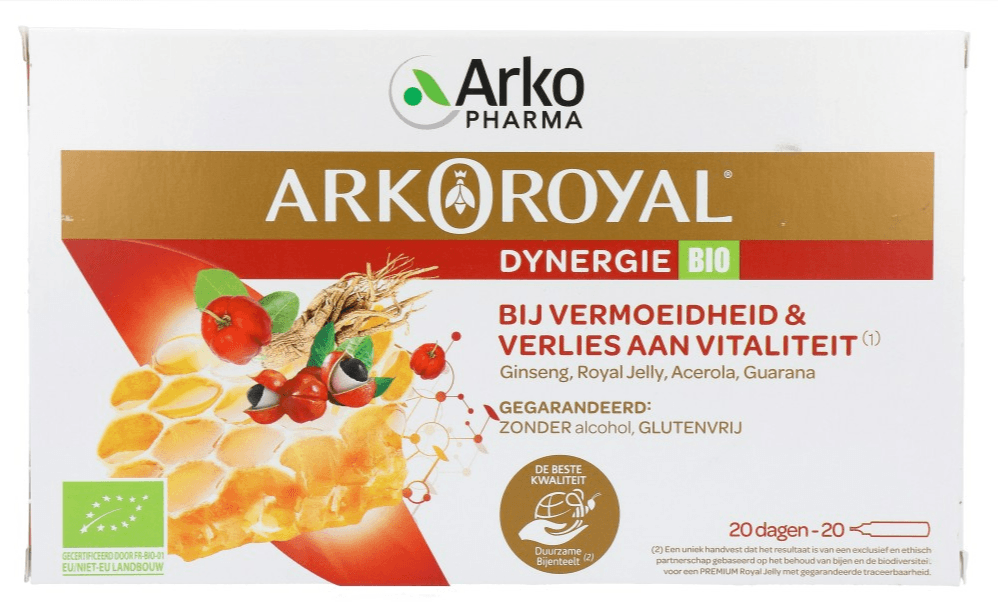 ArkoRoyal Dynergie Ampullen - Energie complex kopen-vitamine online - Energie (vermoeidheid) kopen - supplementen kopen-voedingssupplementen-beste voedingssupplementen-supplementen bestellen-zensitivity