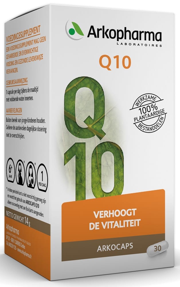 Arkocaps Q10 Capsules 30st -  kopen-vitamine online - Q10 kopen - supplementen kopen-voedingssupplementen-beste voedingssupplementen-supplementen bestellen-zensitivity