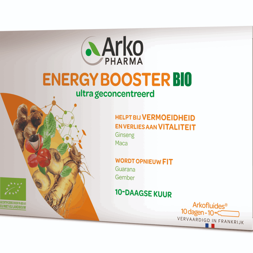 Arkopharma Energy Booster Bio Drinkampullen -  kopen-vitamine online - Energie (vermoeidheid) kopen - supplementen kopen-voedingssupplementen-beste voedingssupplementen-supplementen bestellen-zensitivity