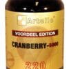 Artelle Cranberry 5000mg Capsules 220st - 220CP | Zensitivity Artelle Cranberry 5000mg Capsules 220st - Cranberry kopen-vitamine online - Blaas supplementen kopen - supplementen kopen-voedingssupplementen-beste voedingssupplementen-supplementen bestellen-zensitivity