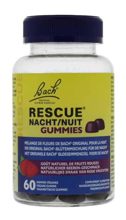 Bach Rescue Nacht Gummies - 60ST | Zensitivity Bach Rescue Nacht Gummies - Goede nachtrust complex kopen-vitamine online - Goede nachtrust kopen - supplementen kopen-voedingssupplementen-beste voedingssupplementen-supplementen bestellen-zensitivity
