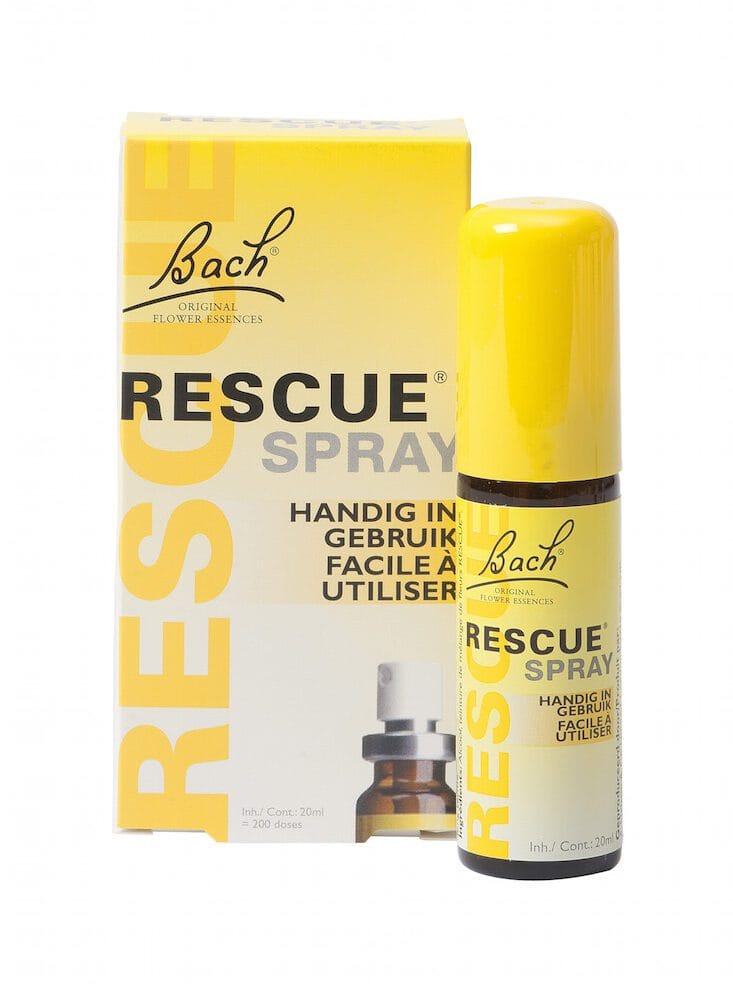 Bach Rescue Remedy Spray 20ml - Spanning en stress kopen-vitamine online - Rustgevende supplementen kopen - supplementen kopen-voedingssupplementen-beste voedingssupplementen-supplementen bestellen-zensitivity
