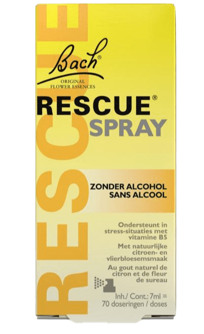 Bach Rescue Remedy Spray - Spanning en stress kopen-vitamine online - Rustgevende supplementen kopen - supplementen kopen-voedingssupplementen-beste voedingssupplementen-supplementen bestellen-zensitivity