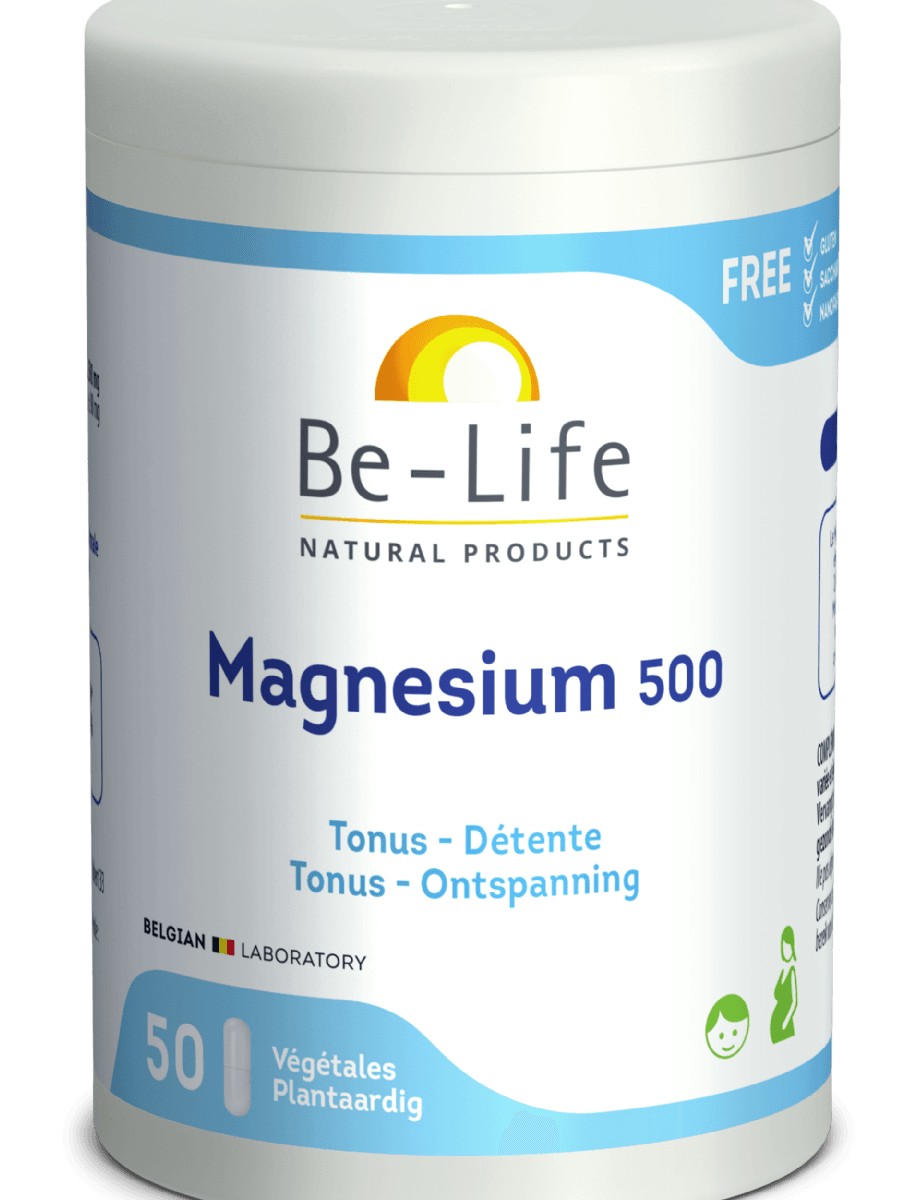 Be-Life Magnesium 500 Capsules - Sterke botten kopen-vitamine online - Botten supplementen kopen - supplementen kopen-voedingssupplementen-beste voedingssupplementen-supplementen bestellen-zensitivity