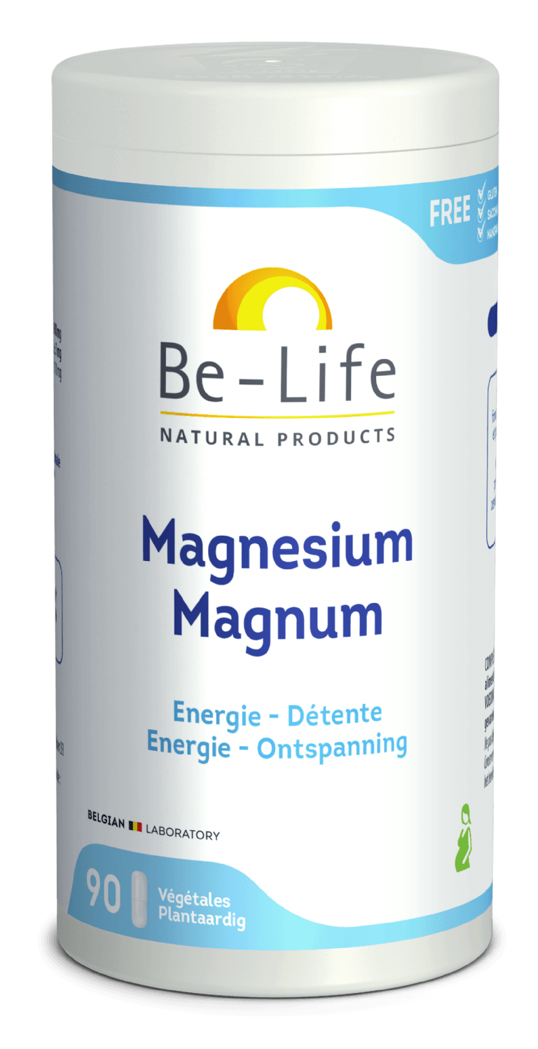 Be-Life Magnesium Magnum Capsules - 90CP | Zensitivity Be-Life Magnesium Magnum Capsules - Sterke botten kopen-vitamine online - Botten supplementen kopen - supplementen kopen-voedingssupplementen-beste voedingssupplementen-supplementen bestellen-zensitivity