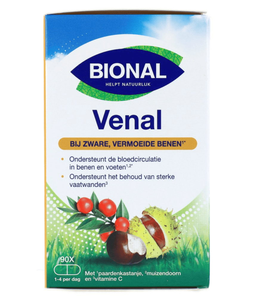 Bional Venal Capsules 90st - Spataderen kopen-vitamine online - Voeten en benen kopen - supplementen kopen-voedingssupplementen-beste voedingssupplementen-supplementen bestellen-zensitivity