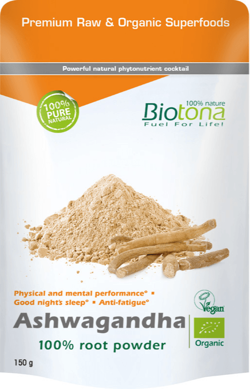 Biotona Ashwagandha 100% Root Powder -  kopen-vitamine online - Ashwagandha kopen - supplementen kopen-voedingssupplementen-beste voedingssupplementen-supplementen bestellen-zensitivity
