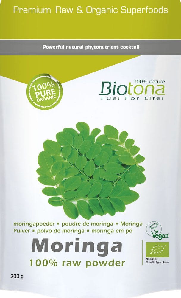 Biotona Moringa Powder Raw - Superfood complex kopen-vitamine online - Superfood kopen - supplementen kopen-voedingssupplementen-beste voedingssupplementen-supplementen bestellen-zensitivity