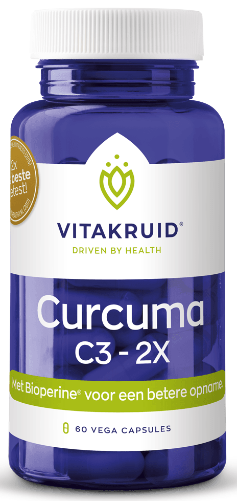 Curcuma C3-2X (95% curcuminoïden) met Bioperine® 60 - 60CP | Zensitivity Curcuma C3-2X (95% curcuminoïden) met Bioperine® 60 - kopen-vitamine online - Orthomoleculair kopen - supplementen kopen-voedingssupplementen-beste voedingssupplementen-supplementen bestellen-zensitivity