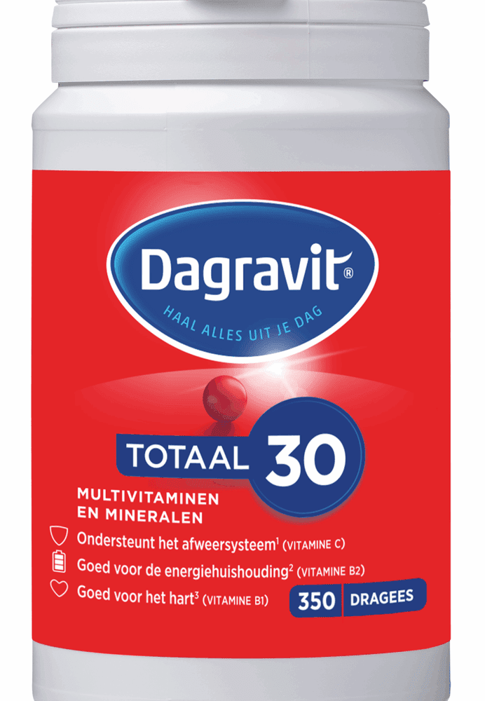 Dagravit Totaal 30 Dragees -  kopen-vitamine online - Algemene multivitaminen kopen - supplementen kopen-voedingssupplementen-beste voedingssupplementen-supplementen bestellen-zensitivity
