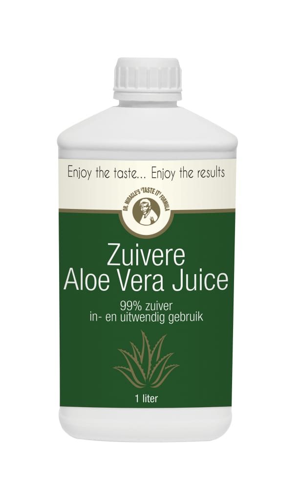 Dr. Miracle&apos;s Zuivere Aloe Vera Juice - Aloë vera kopen-vitamine online - Populaire supplementen kopen - supplementen kopen-voedingssupplementen-beste voedingssupplementen-supplementen bestellen-zensitivity