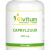 Elvitum Caprylzuur 500mg Vegicaps - 180CP | Zensitivity Elvitum Caprylzuur 500mg Vegicaps - kopen-vitamine online - Magnesium kopen - supplementen kopen-voedingssupplementen-beste voedingssupplementen-supplementen bestellen-zensitivity