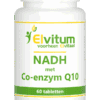 Elvitum NADH met Co-enzym Q10 Tabletten - 60TB | Zensitivity Elvitum NADH met Co-enzym Q10 Tabletten -  kopen-vitamine online - Q10 kopen - supplementen kopen-voedingssupplementen-beste voedingssupplementen-supplementen bestellen-zensitivity