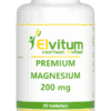 Elvitum Premium Magnesium 200mg Tabletten - 90TB | Zensitivity Elvitum Premium Magnesium 200mg Tabletten -  kopen-vitamine online - Magnesium kopen - supplementen kopen-voedingssupplementen-beste voedingssupplementen-supplementen bestellen-zensitivity