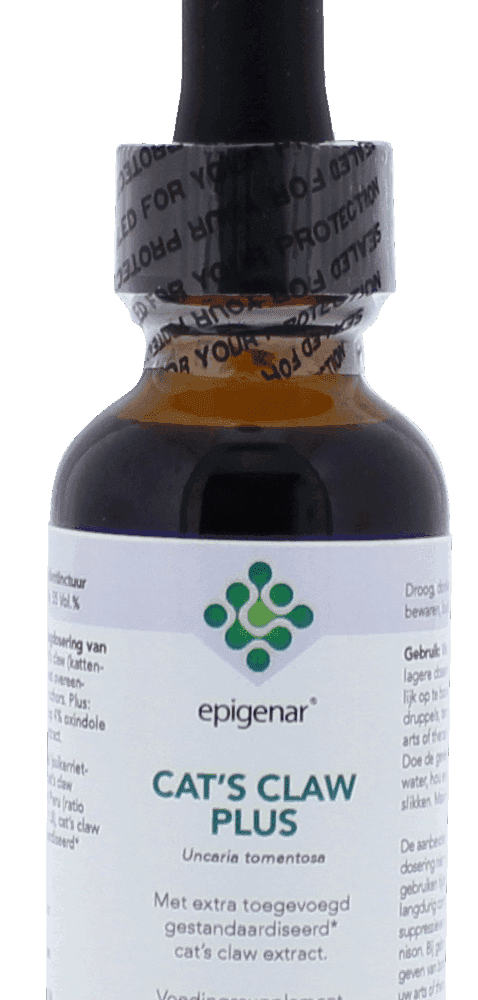 Epigenar Cat&apos;s Claw Plus Kruidentinctuur - Cat&apos;s Claw kopen-vitamine online - Populaire supplementen kopen - supplementen kopen-voedingssupplementen-beste voedingssupplementen-supplementen bestellen-zensitivity